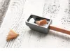 Skolkontor Metal Pencil Sharpener Durable Pencil Sharpener Roterande Pen Zinc Alloy Casting Pencil Sharpener