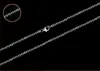 925 Sterling Silver Necklaces (30 Pieces /lot) O Shape Chains Safety Without Stimulation Not Fade Shining Necklaces Length 18 Inch 1.5 Mm