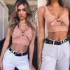 Sexy Casual Summer Women Casual Tank Tops Bow Knot Crop Top Vest Blouse Sans Manches Crop Tops Chemise