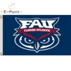 NCAA Florida Atlantic Owls flagga 3 * 5ft (90cm * 150cm) Polyester flagga banner dekoration flygande hem trädgård flagga festliga gåvor