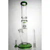 Tall Glass Bong Straight Glass Tube Bong Water Pipe 16 '' Showerhead Perc Dome Heady Water Bong Bubbler Rökning Pipe Bong tjock