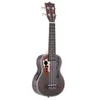 Ukulele 21 "Acústico Ukelele Spruce Ukulele 4 Cordas Guitarra Instrumento Guitarra com Embutido EQ Pickup Frete Grátis