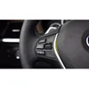 Bandes de garniture de volant ABS chromé, pour BMW série 1 3 F30 F20 118i 316i, accessoires d'intérieur de style de voiture 232S