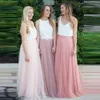 tulle skirt long layers