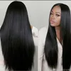 360 Lace Frontal Wig Pre-Plucked Natural Hairline Laced Front Human Hair Wigs For Black Women Straight Curly