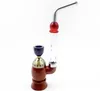 Water pipe double filtration kettle, hookah pipe, creative imitation rosewood smoking set