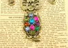 Hot Fashion Jewelry Vintage Cute Colorful Dog Pendant Necklace