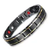 316L Stainless Steel Health Energy Bracelet Men s Titanium Steel Bio Magnetic Therapy Power women's Bangle For couple Fashion240F