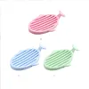 New Cute Cartoon Whale Hollow Out Draining Soap Box Sponger Rack Toilet Soap Dish Holder MultiFunction Bathroom Accessories3549969