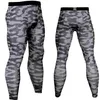 Plus Size Mens Compression Tights Base Lager Joggare Leggings 2018 Camouflage 3D-tryck Fitnessbyxor Snabbtorkade långa byxor