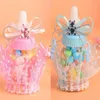 Cute Baby Shower Feeding Bottle Candy Box Christening Gift Bear Blue Boy Pink Girl Decorations Party Supplies