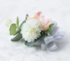 Fournitures de mariage ange éternel, fleur de poignet décorative, fleurs artificielles décoratives, vente en gros