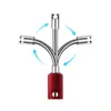 Electrical Arc Plasma Lighter Long Flexible Neck with LED Battery Display Safety Switch for Candle Kitchen Fireplace Pilot Light BBQ