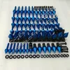Fairing bolts full screw kit For KAWASAKI ZX6R 00 01 02 ZX 6R ZX 6 R 00 02 ZX-6R 2000 2001 2002 Body Nuts screws nut bolt kit 25Colors
