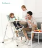 Chaises hautes portables multifonctionnelles pour enfants, chaise haute amovible pour bébé de 6 à 36 mois, chaise de salle à manger légère pour bébé