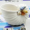 Mediterraan keramische zeester shell conch asbakje snoep sieraden opberg plaat home decor porseleinen beeldje bruiloft decoratie