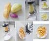 Brandneues Schaltgetriebe vertikal geschnittene Pommes Kartoffel -Chips Schneidautomat Maschine