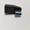 90 Degree Right Angle Direction USB 3.0 Type A Male to Female m/f Adapter Connector