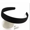 12PCS 25mm Solid Color Satin Covered Resin Hairbands Ribbon Covered Casual Womens Kids Cute Headbands Headband