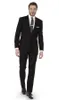 Slim Pistolet Side Vent Groom Tuxedos Men Business Coat Men Formalne kolacje Garnitury party (kurtka + spodnie + krawat) nr: 1638