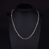 18K guldpläterade boxkedjor och 925 sterling silver choker halsband för kvinnor män s mode smycken 16 18 20 22 24 inches