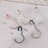 500PCS High quality Brass Gourd Shape Safety Pins Knitting Cross Stitch Marker Tag Pins Clips Never rust and fade color3629470