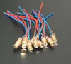 100 stks / partij Rode Laserdiode 5MW 650nm Laser Diodes 6mm 5 V Dot Diode Module Rode koperen hoofddiode