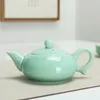 China Kung Fu Thee Set 7 Stks Celadon Fish Thee Koffie Cup Chinese Thee Set Bedrijf Corporate Gift Gift Ceramic met Gift Doos