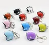 3D Car Motorcycle Bicycle Helmet KeyChain Ring Keychains Keyring