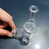 Bong Acessórios Conjunto Bolha Térmica Bolha Com Quartz carb cap 14mm Dupla Camada Banger De Quartzo Dicas Terp Vácuo P Banger Para bongos de vidro