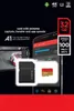 Extreme A1 128GB 64GB 32GB Trans Flash TF Card 100MB/s UHS-1 U3 V30 A1 Classe 10 Scheda 4K