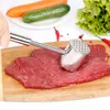 Rostfritt stål Beef Pork Chicken Pounder Kött Hammer Mallet Tenderizer Kött Fjäderfä Verktyg Köksverktyg 1 st