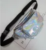 DHL30pcs Waist Bag Women Sliver Shinny Starry Sky Sparkle Metallic Holographic Fanny Pack 6Colors