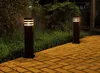 Vattentät Modern Square Garden Park LED Logn Lampor Lights 110V 120V Lawn Post Light Outdoor Llfa