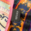 Hoge qualtiy merk 100% zijden sjaal dames sjaal maat 100x100cm sjaals print ontwerp sjaal voor vrouwen sjaal B-0030