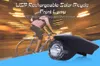 Laddningsbar USB Solenergi cykelfronthuvud Flashlight Mountain Bike Solar Powered Front Light Bike Light for Cycling