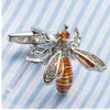 Wagula Nowy Emalia Bee Cuff Links Mężczyźni Francuski Koszulki Spinki do mankietów Kreatywny Brass Gemelos 396