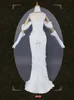 Альбедо косплей аниме Overlord белое платье костюм женский Overlord Albedo Косплей Хэллоуин Рождество