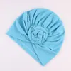 엄마와 나와 어울리는 의류 인도 Headscarf Hat Turban 매듭 머리 랩 모자 모자 유아 겨울 Beanie 6 색 어머니 딸