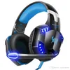 G2000 Stereo Gaming Headset LED-ljus Hörlurar Brusreducerande hörlurar med mikrofonkompatibel Mac PS PC Xbox One Controller