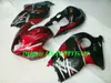 Injectie Mold Fairing Kit voor Suzuki Hayabusa GSXR1300 96 99 00 07 GSXR 1300 1996 2007 ABS Red Black Backings Set + Gifts SG06