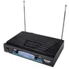 Hot WEISRE WM-03V Professional 220 - 270MHz Karaoke Radio Wireless Handheld VHF Transmitter Microphone Set with 2 Mic 1 Receiver
