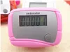 hele 200 stks Pocket LCD Stappenteller Mini Enkele Functie Stappenteller Stappenteller LCD Run Stap Stappenteller Digitale Lopen Counter7363328