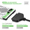 SATA 22PIN NAAR DUAL USB 3.0 Adapterkabel 2.5 inch SATA HARD ARTIKEL SERIAL PORT USB 3.0 HARD KABEL 15 CM