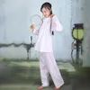 Terug naar Han Tang Dynasties Chinese Oude Dagelijkse Leven Pyjama Kleding Jas + Broek Originele Merk Katoen Unisex Hanfu Meditatiekleding