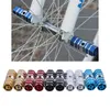 2st Cykelcykelpedaler 1 Paraxlar Aluminiumlegering Stuntfot PEGS Pedal för BMX Cykelcykelcykeldelar 5 färger