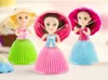 12pcs/lot 5cm mini Cupcake Scented Princess Dolls Reversible Cake Transform to Mini Princess Doll 6 Flavors Free Shipping