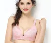 Sexy Nursing Bra Sleep Wireless Maternity Bras Women's Unlined Maternity Nursing Bra Breastfeeding Full Support Underwire With Embroide Lace