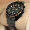 2021 Werbe-Luxus-Armbanduhren, Serie 311.92.44.51.01.005, 43 mm, Multifunktions-Zifferblatt, importierte Quarz-Chronographenarmbanduhren