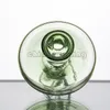 Capuchon Spinner en verre à double direction avec deux pieds pour clou à quartz à dessus plat avec inserts Terp Pearl